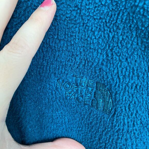 The‎ North Face Full Zip Fleece Jacket with Contrasting Sleeves Large - Picture 10 of 10